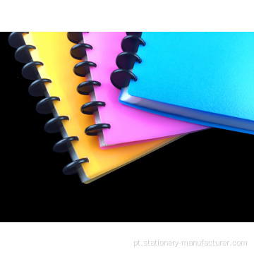 Livro de exibição de plástico colorido e fácil com ábaco